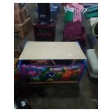 Toy box with baskets