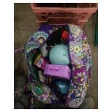 Vera Bradley bag with toys