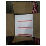 Case of labels non sticky back