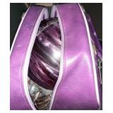 Lavendar Bowlingball and Bag