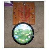 2 Wall Clocks. One IU & One Golf