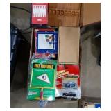 Group of Fun things, 8 track holder, small games