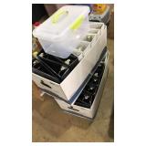 Get organized. 2 bankers boxes of XL binders &