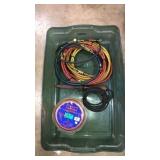 Hoses, iron, trimmer line