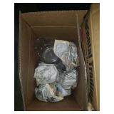 Group of glassware,blender and misc