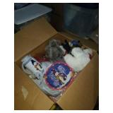 Large box of  kitchen goodies and boxes of misc