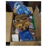 Group of household items and hats and much more