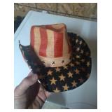 Stars and stripes cowboy hat new w/ tags