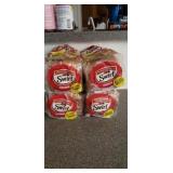 4 loaf PEPPERIDGE FARM CINNAMON SWIRL BREAD.