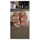 4 loaf PEPPERIDGE FARM BROWN SUGAR CINNAMON SWIRL
