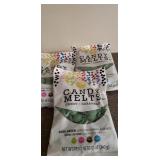 36oz of CANDY MELTS. VANILLA FLAVORED. GREEN IN