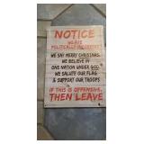 Notice we are politically incorrect we say merry