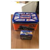 Lionel metal pair. 1998 storage box 14 x 10 x 8.