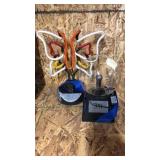 Static lamp & neon butterfly lamp