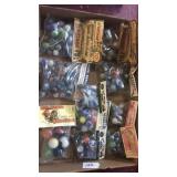 Flat of marbles