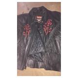 Leather jacket interstate leather xxl