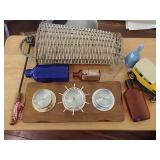 Assorted vintage mostly * barometer, die cast car