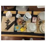 Nice mixed group * butterfly napkin holders, chop