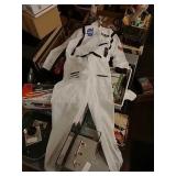 NASA suit (adult Medium) & some sort of cube sci