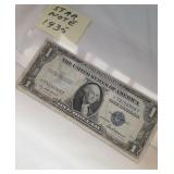 Sleeve with 1 Silver Certificate Star Note 1935