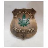 Marijuana Inspector Badge