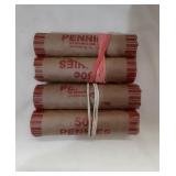 4 bundles of Steel War Penmies most 1940