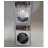2 Trump 2020 Inauguration Coins in case