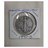 Walking Liberty 1941-S Half Dollar