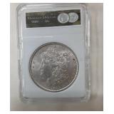 Morgan 1889 - AU One Dollar Coin