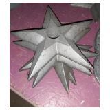 Stack of 4 Metal Stars