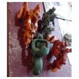 Moder Metal Group of 4 Motorcycles