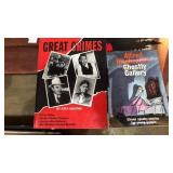 Pair of books. Great Crimes & Hitchcock