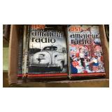 Flat of QST magazines 1940s-1950s