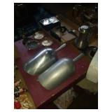 Pair of large vintage scoops