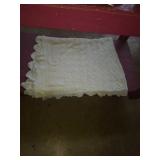Large crocheted tablecloth. In great condition