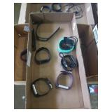 Group of 5 fitbits 2 chargers