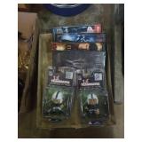Group of movies and small colts bobbles