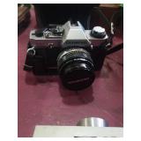 Olympus camera with flashes and awesome storage