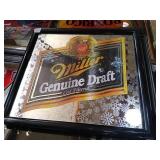 Miller Genuine Draft Advertising mirror.