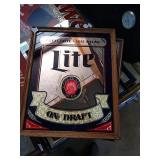 Lite On Draft advertisement mirror.Approx.