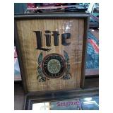 Lite wall mounting plaque. 
Approx. size 18