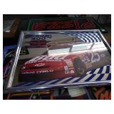 Bud/Brickyard 400 advertising mirror.
Approx.