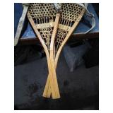Small pair of snow shoes.