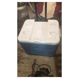 Coleman cooler on wheels