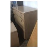 Chest of drawers and two night stands
