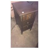 Side table stand  with three drawers