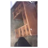 Wood desk 3