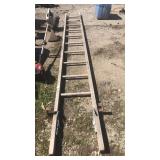 Wooden ladder