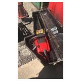 Homelite chain saw and case