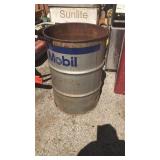 Mobil metal barrel